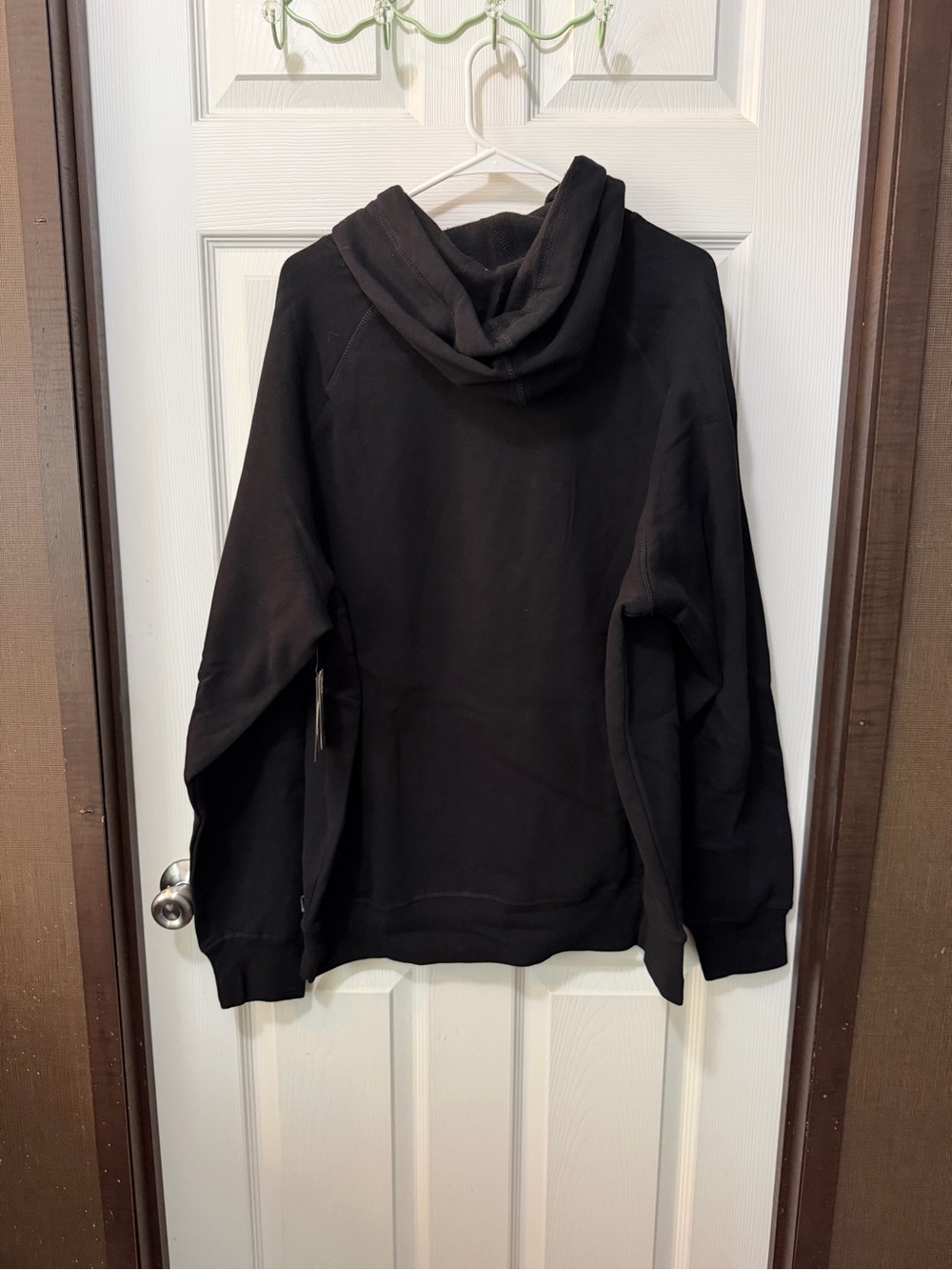 NWT Women’s Los Angeles Angels Black Camo Hooded Sweatshirt Baseball MLB Sz XL - Picture 6 of 11